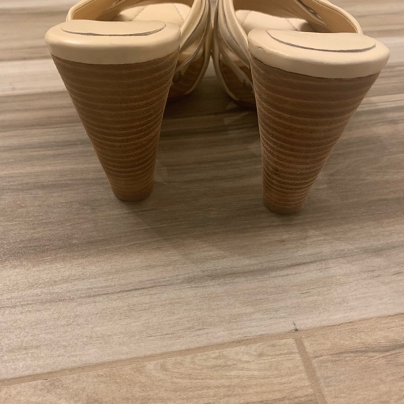 Frye Reese slide light beige Heels - Picture 2 of 5
